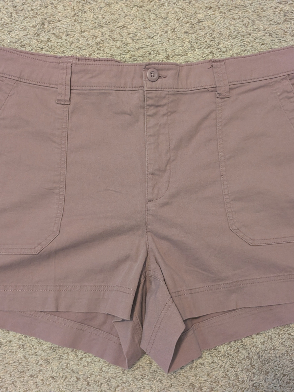 Old Navy Mauve Pink Utility Shorts